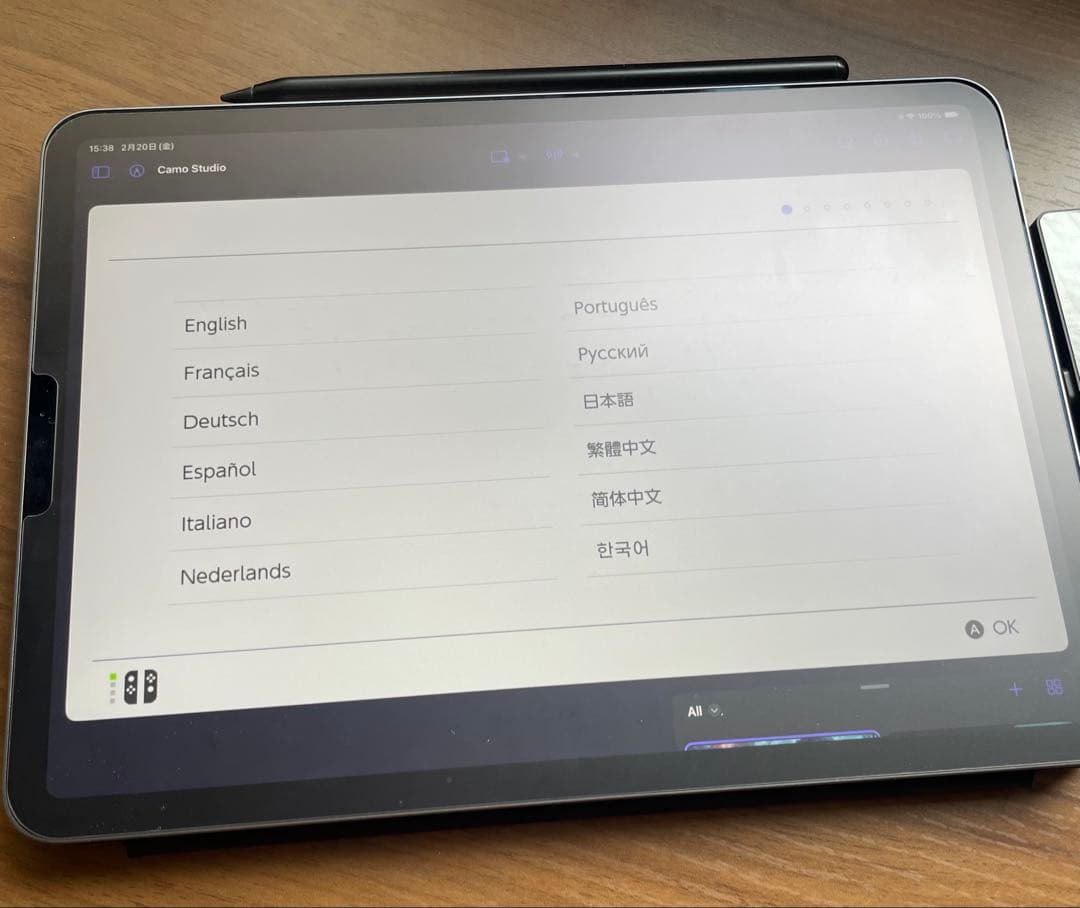 Nintendo Switch 本体 ジャンク　画面ひび割れ