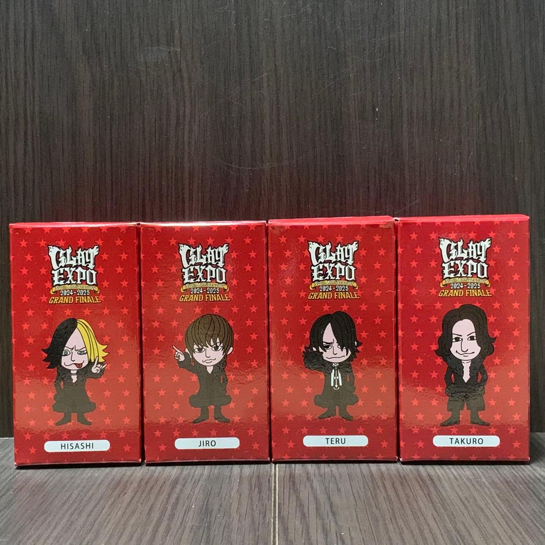 モ*ん様 GLAY グッズまとめ売り12点セット　フィギュア　チケットケース　缶