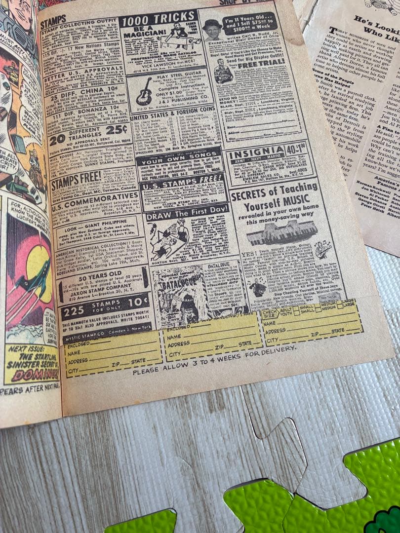 アメコミ Xmen #20 マーベル　1965年 スパイダーマン Disney