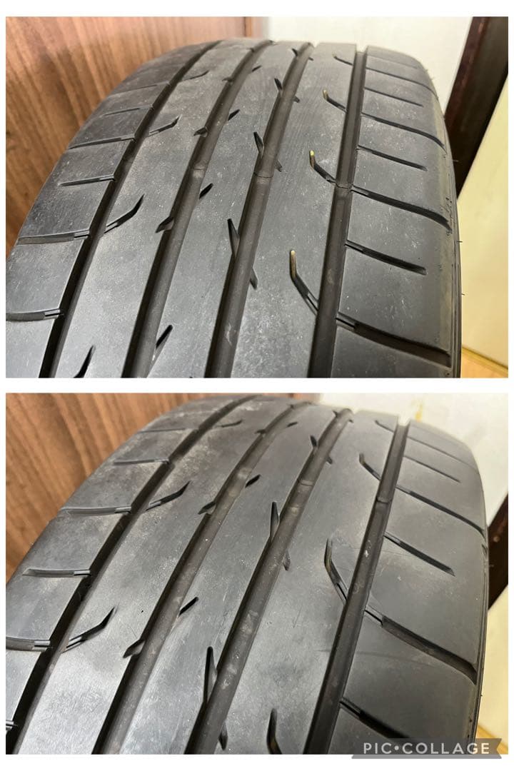 2023年製 ダンロップ中古夏タイヤ 225/45R18 4本セット クラウン等