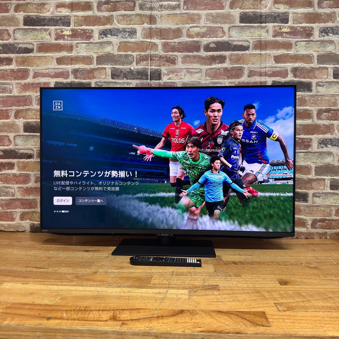 シャープ 48V型 4K有機ELテレビ AQUOS 4T-C48EQ2 24年製