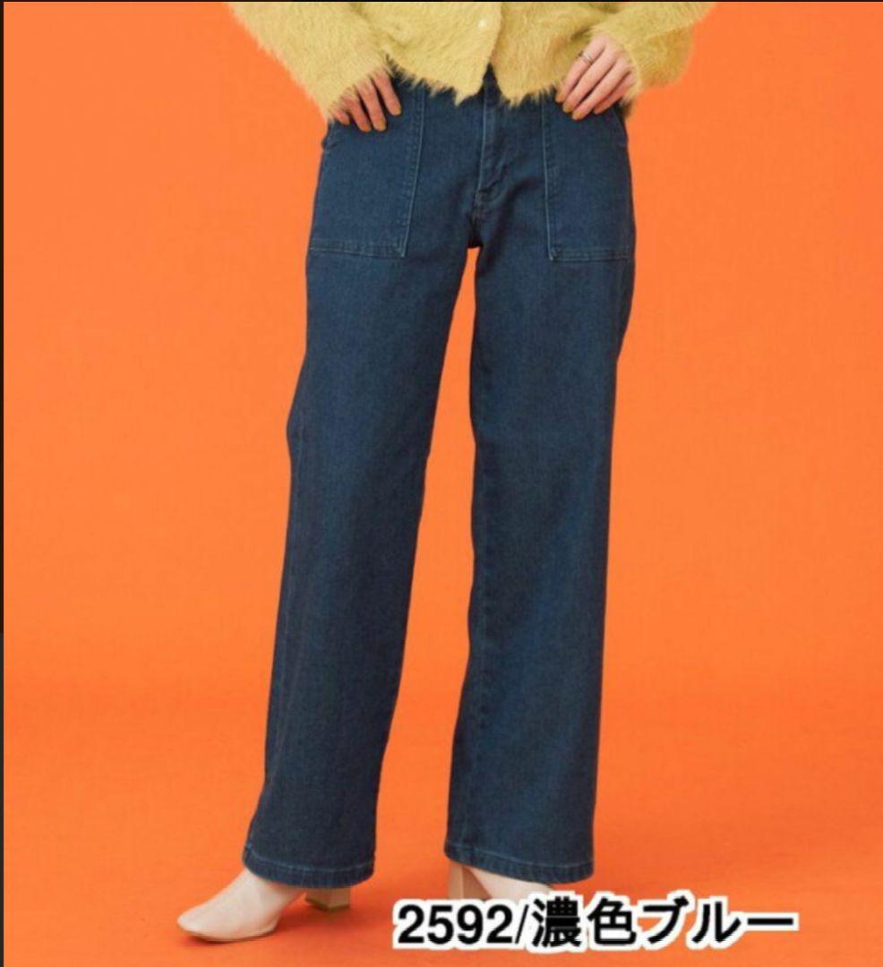 SOMETHING BODY FIRE ベイカーワイドパンツ Sサイズ