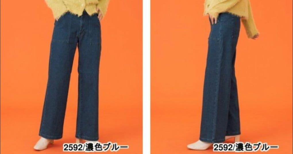 SOMETHING BODY FIRE ベイカーワイドパンツ Sサイズ
