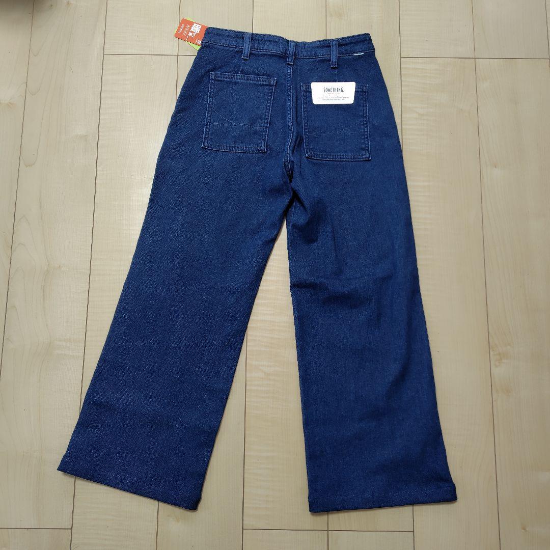 SOMETHING BODY FIRE ベイカーワイドパンツ Sサイズ