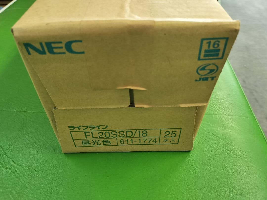 NEC FL20SSD/18 蛍光ランプ 25本入