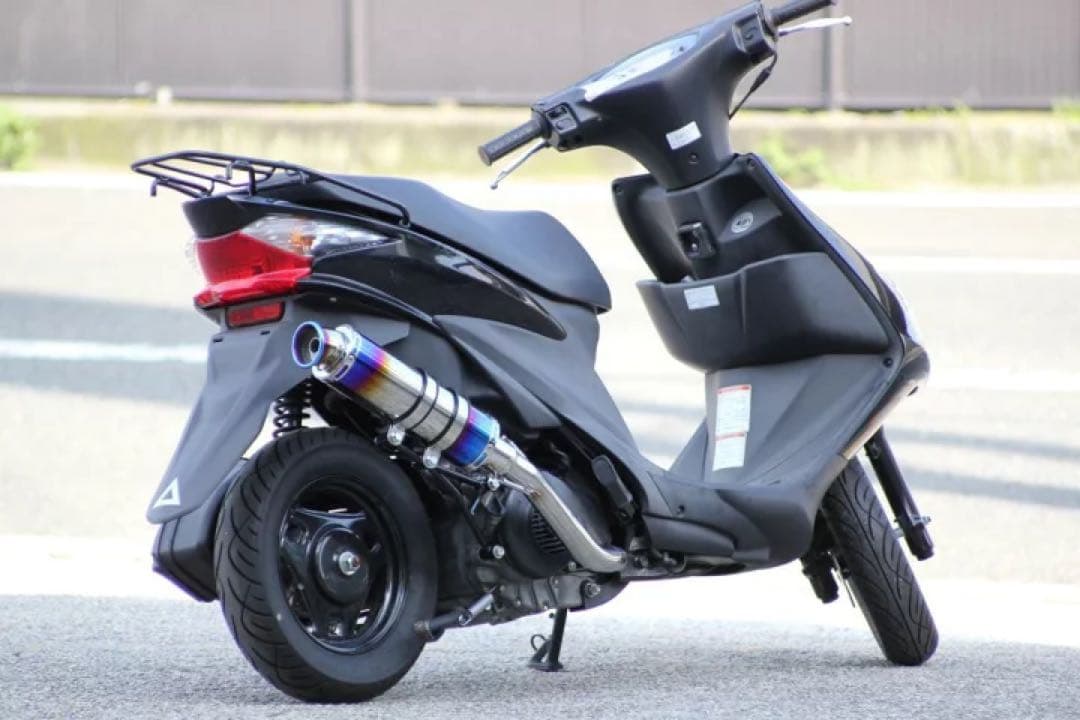 アドレスV125S CF4MA O2対応SSB ブルーマフラー
