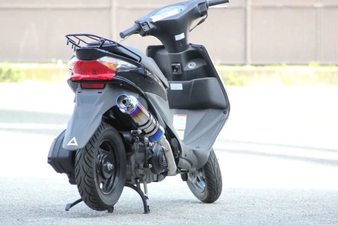 アドレスV125S CF4MA O2対応SSB ブルーマフラー