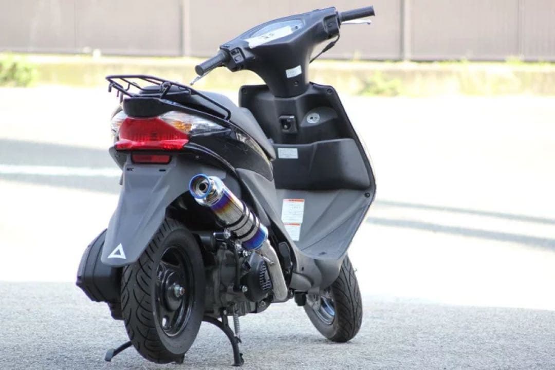 アドレスV125S CF4MA O2対応SSB ブルーマフラー