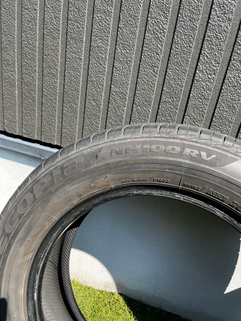 【送料無料、2本】205/60R16 ブリヂストン　NH100RV