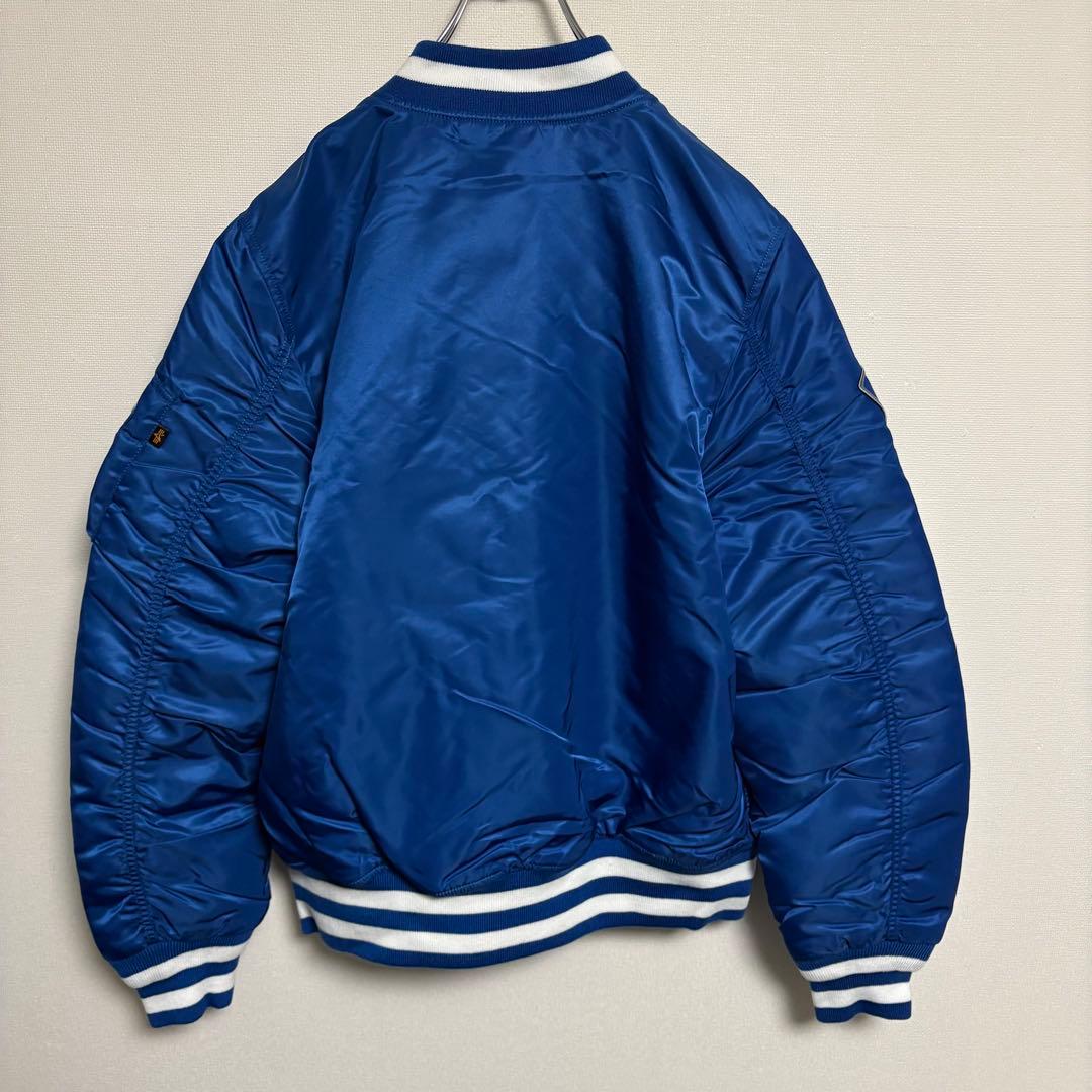 【極美品】アルファインダストリーズ×ニューエラ フライトジャケット ドジャース