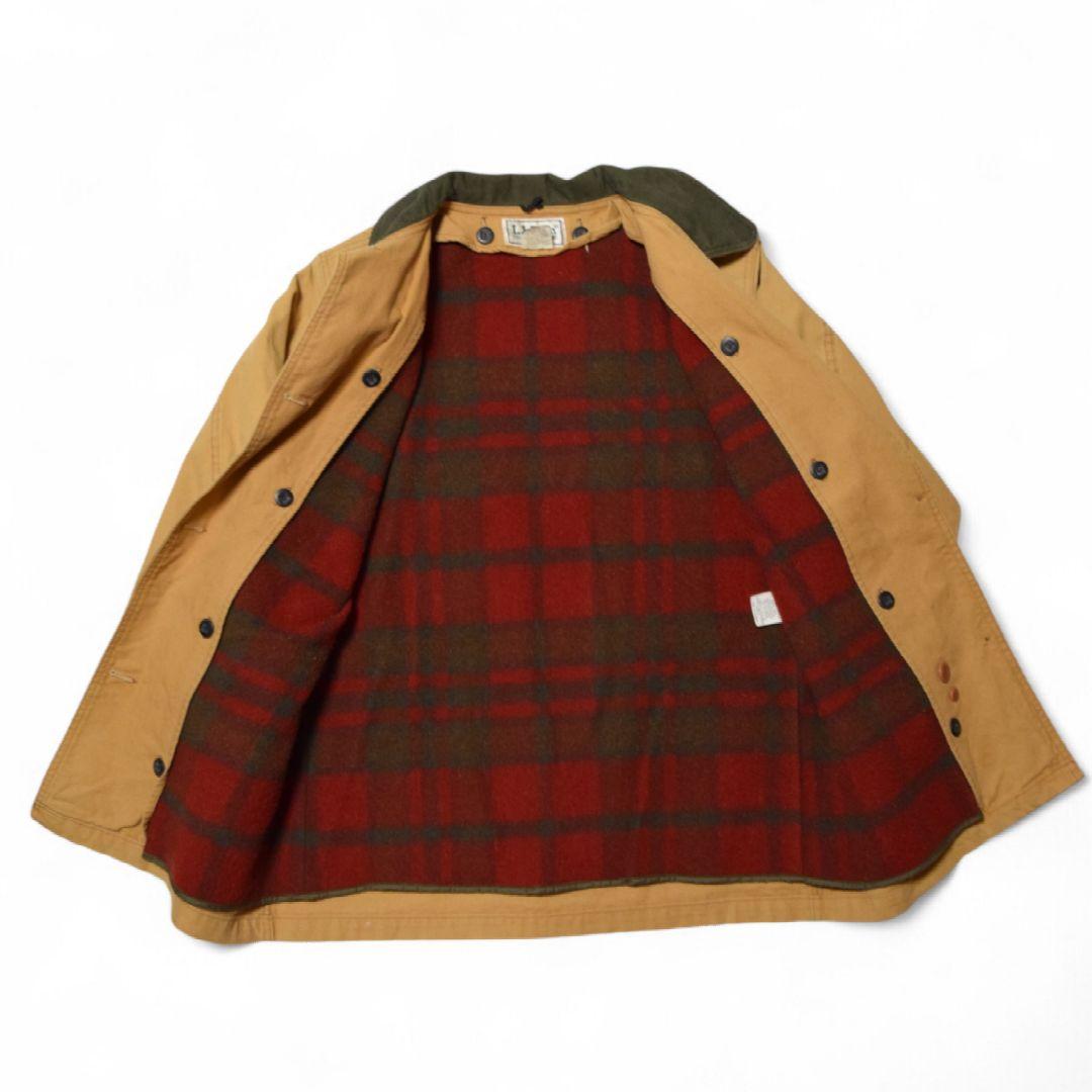 80s L.L.Bean USA製 カバーオール ダック地　ライナー付　美品