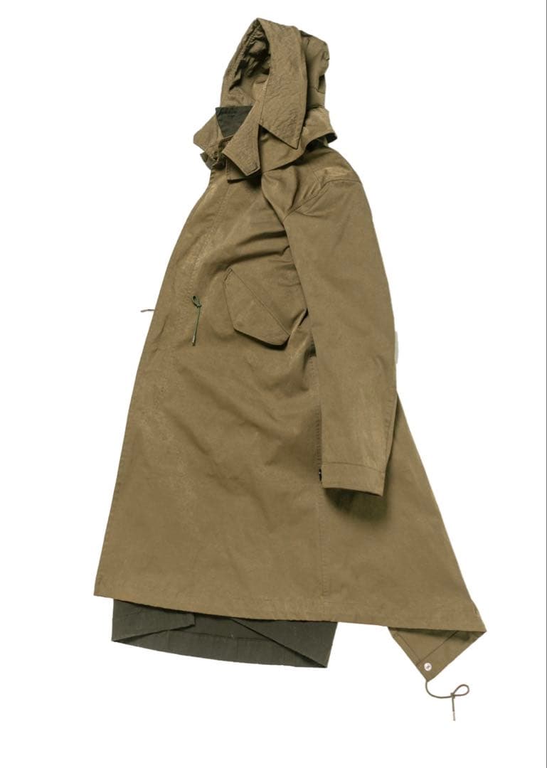 新*之様 sacai x Ten C テンシー モッズステンカラードッキングコー