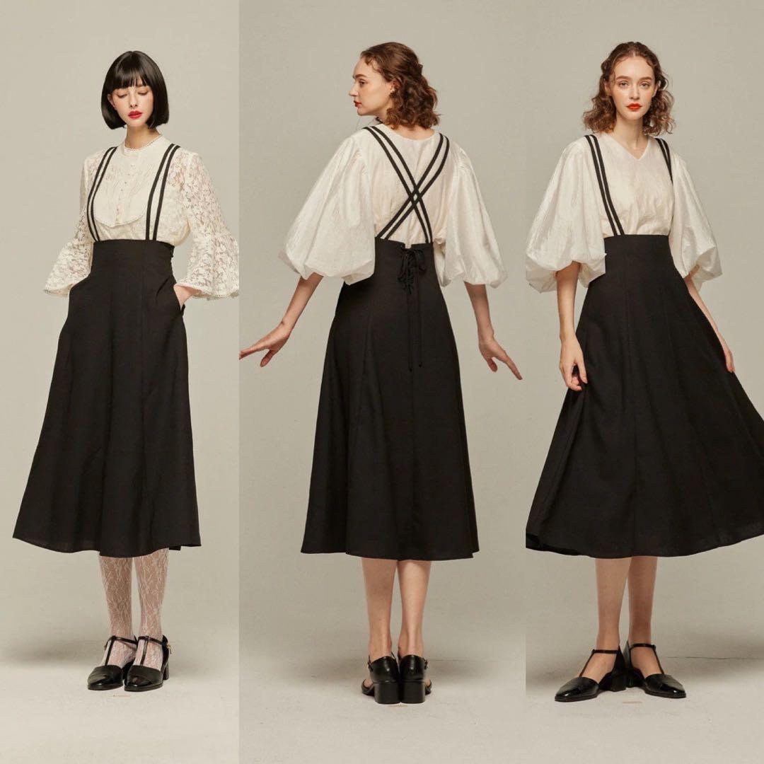 tnewties 《人魚が尻尾を見せちゃった》　サスペンダースカート
