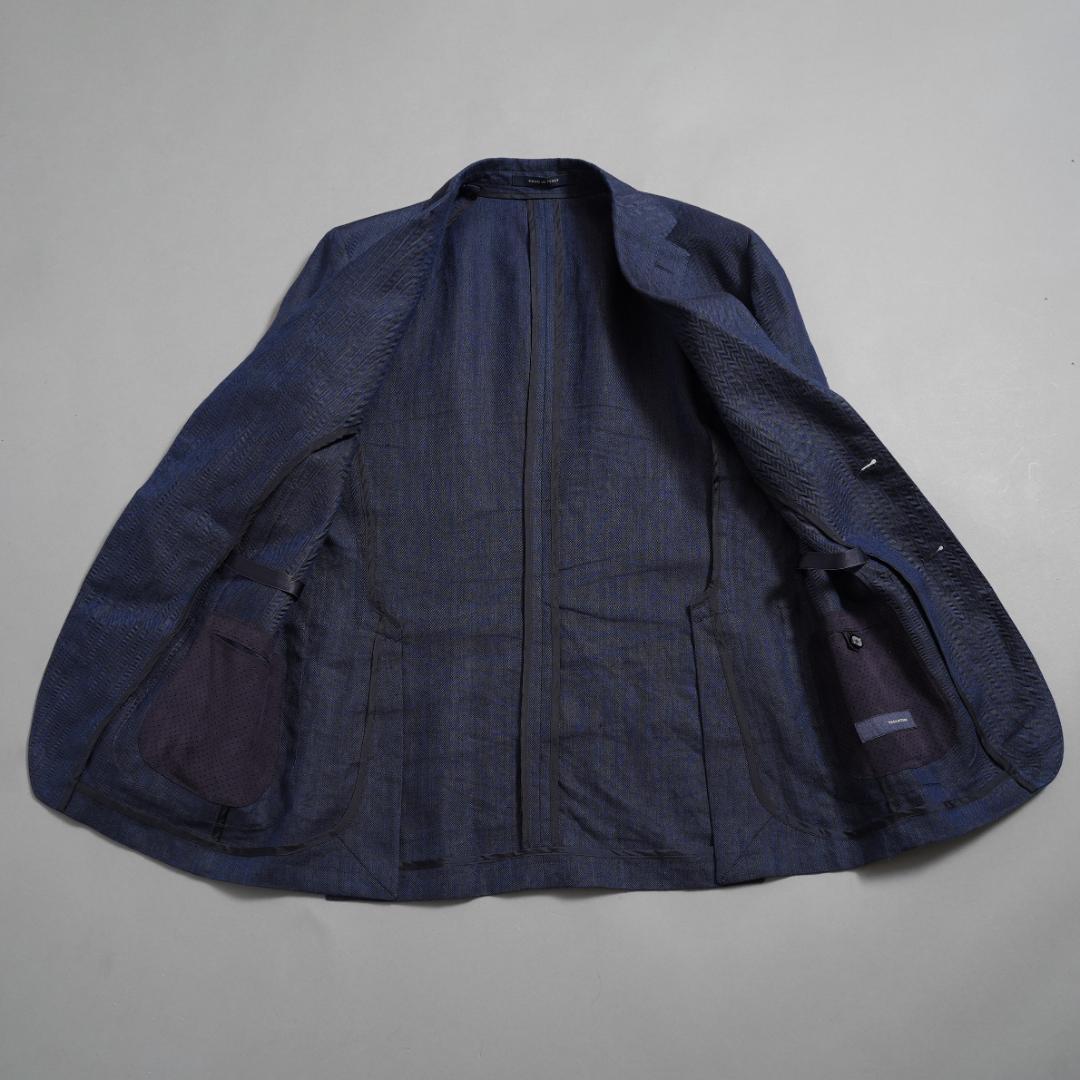 TAGLIATORE 美品 リネン ダカール 2B ジャケット size 50