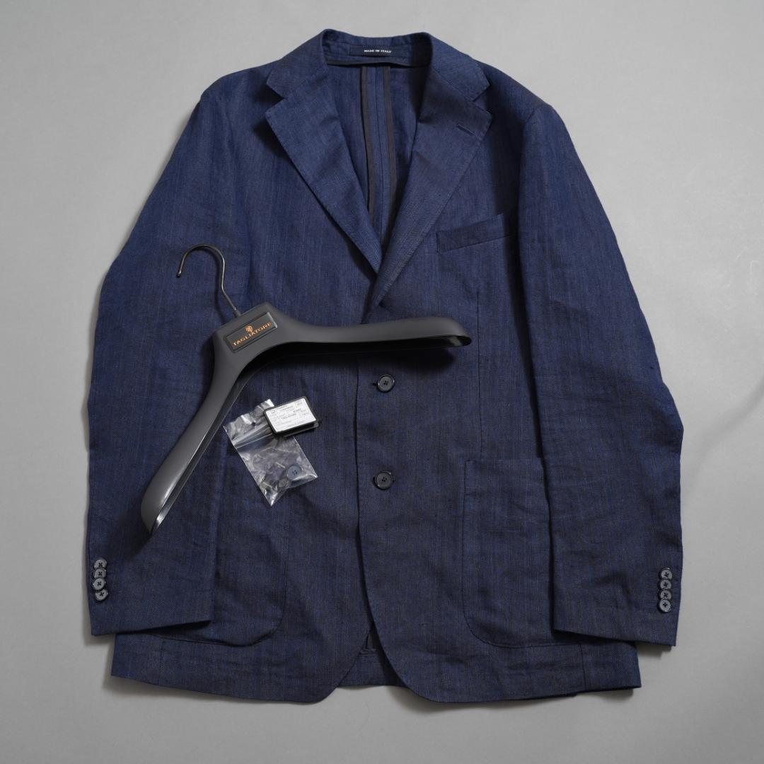 TAGLIATORE 美品 リネン ダカール 2B ジャケット size 50