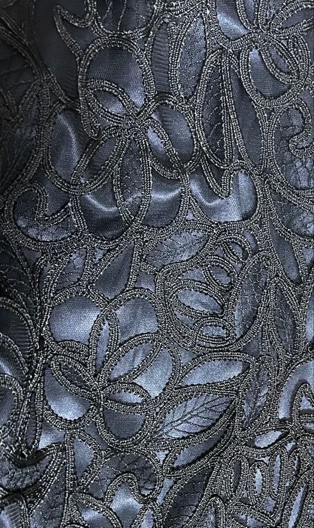 美品 ANAYI ノースリーブ ワンピース 濃紺