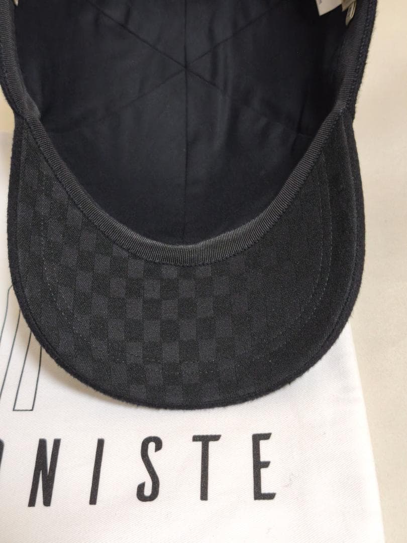 HEADONISTE ベースボールキャップ ウール カシミヤ フランス