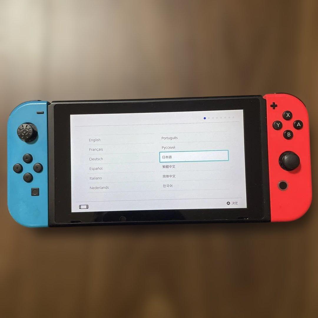 Nintendo Switch ネオンブルー/ネオンレッド 本体ジャンク品