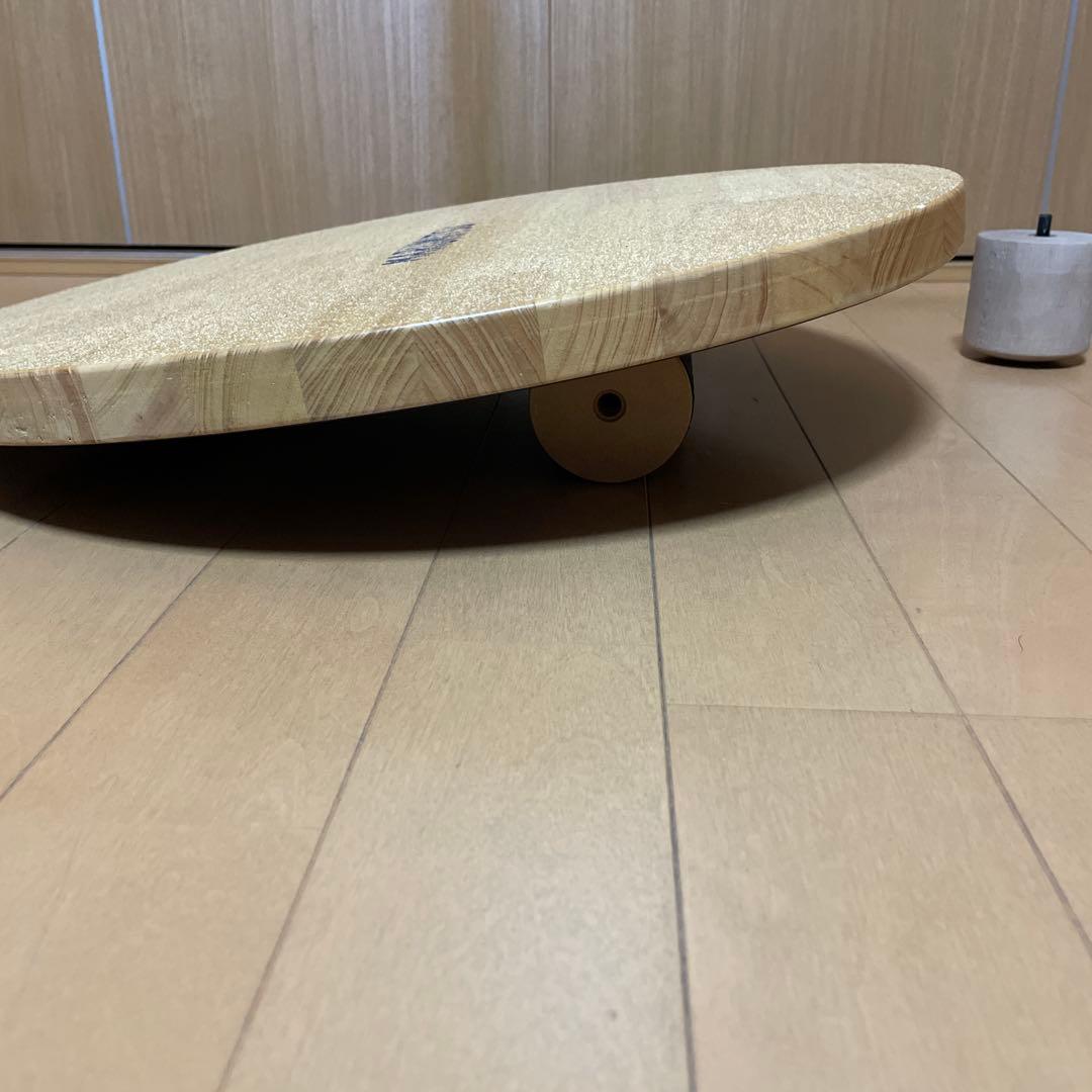 MARUMITSU (まるみつ)バランスボード 木製 滑り止め付き