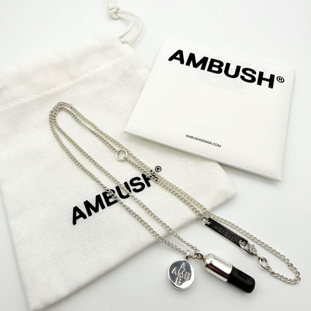 ●【極美品】AMBUSH PILL CHARM NECKLACE 2