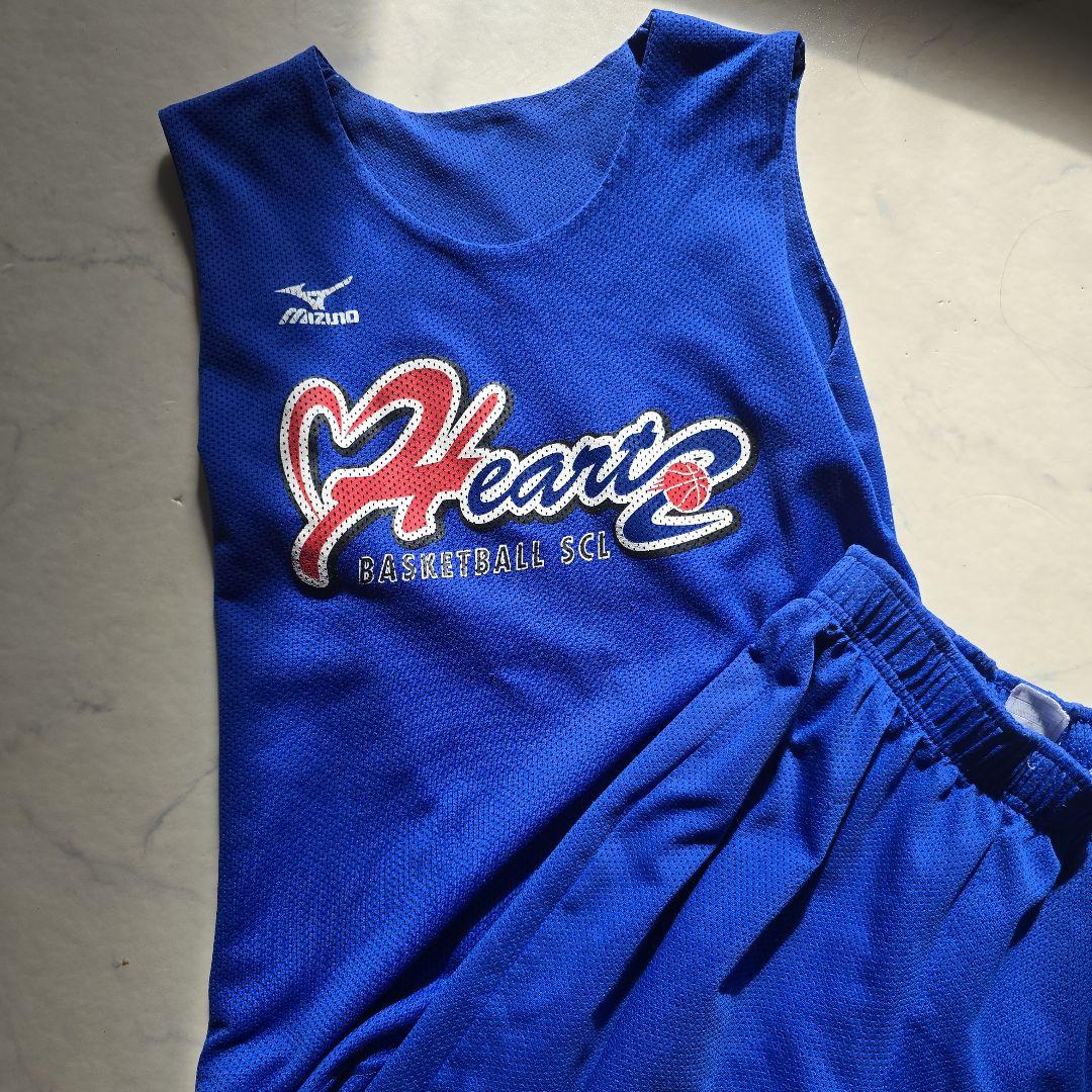 バスケ HEARTS ハーツ ユニフォーム mizuno
