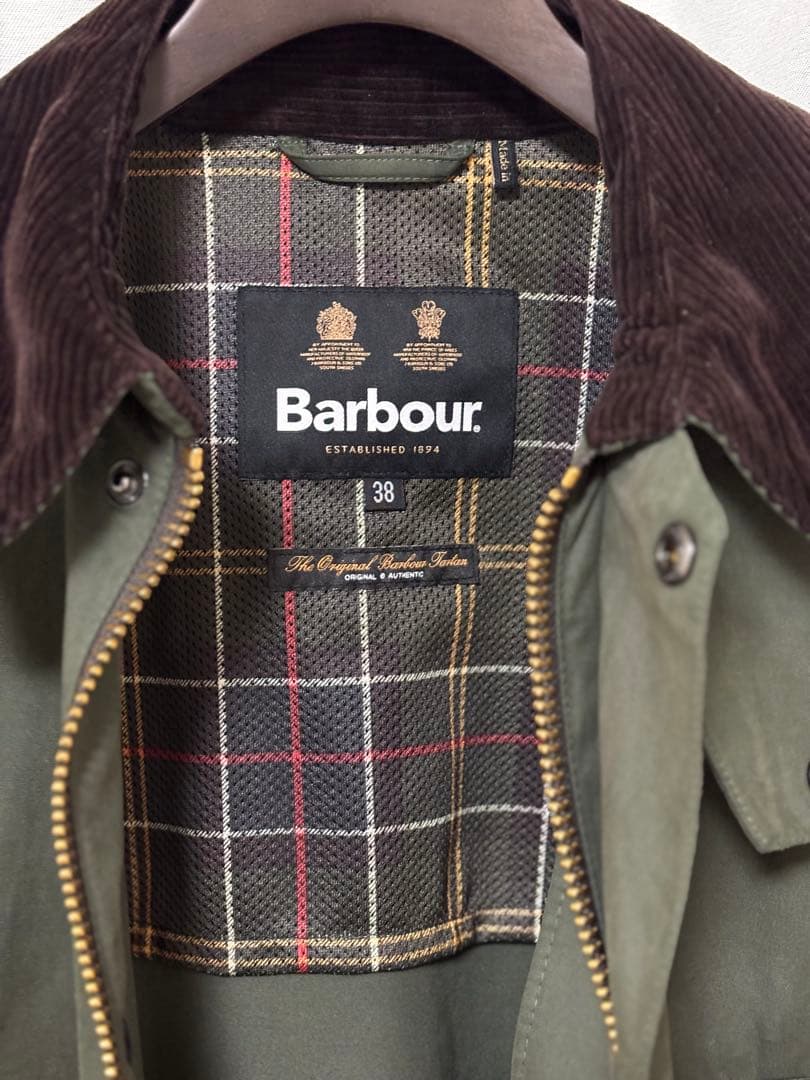 Barbour BEDALE SL PEACHEDビデイル SL ピーチスキン