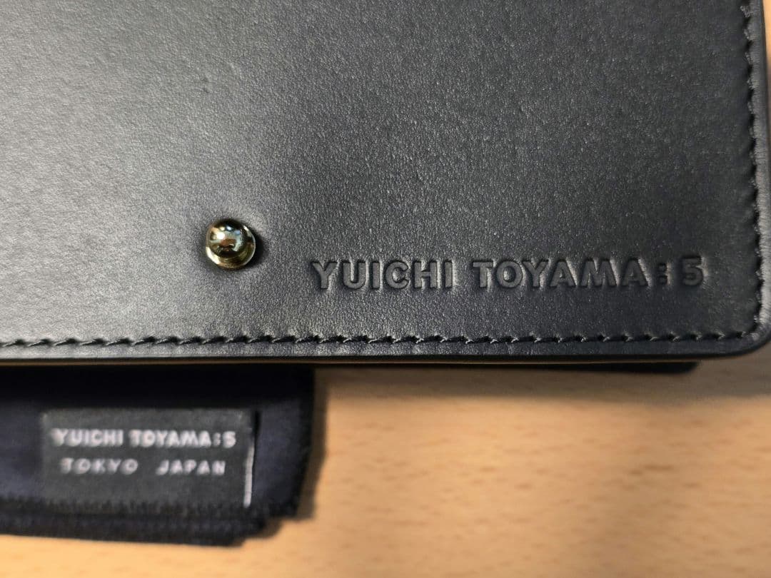 YUICHI TOYAMA:5 純正メガネケース レザー メガネ拭き