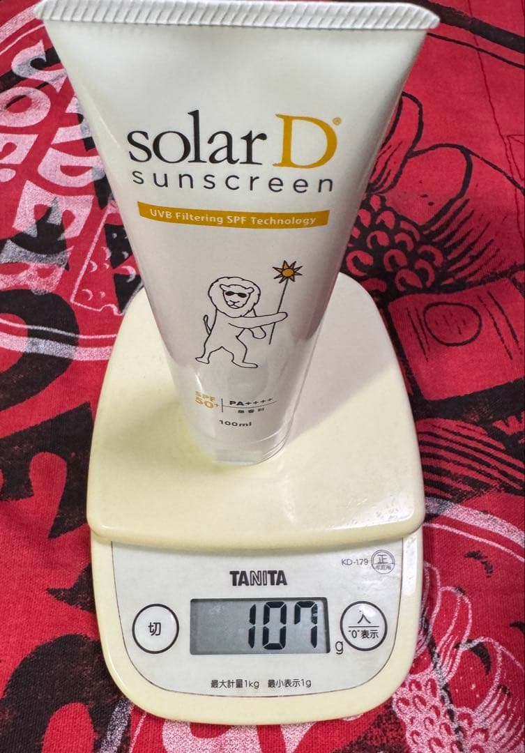 SolarD 日焼け止め SPF50 PA++++ 100ml