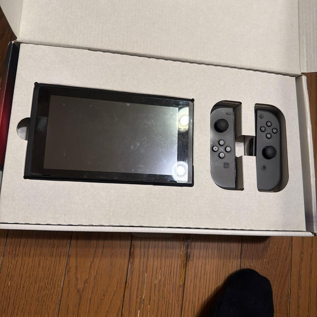 Nintendo Switch 本体 動作ＯＫ 色グレー