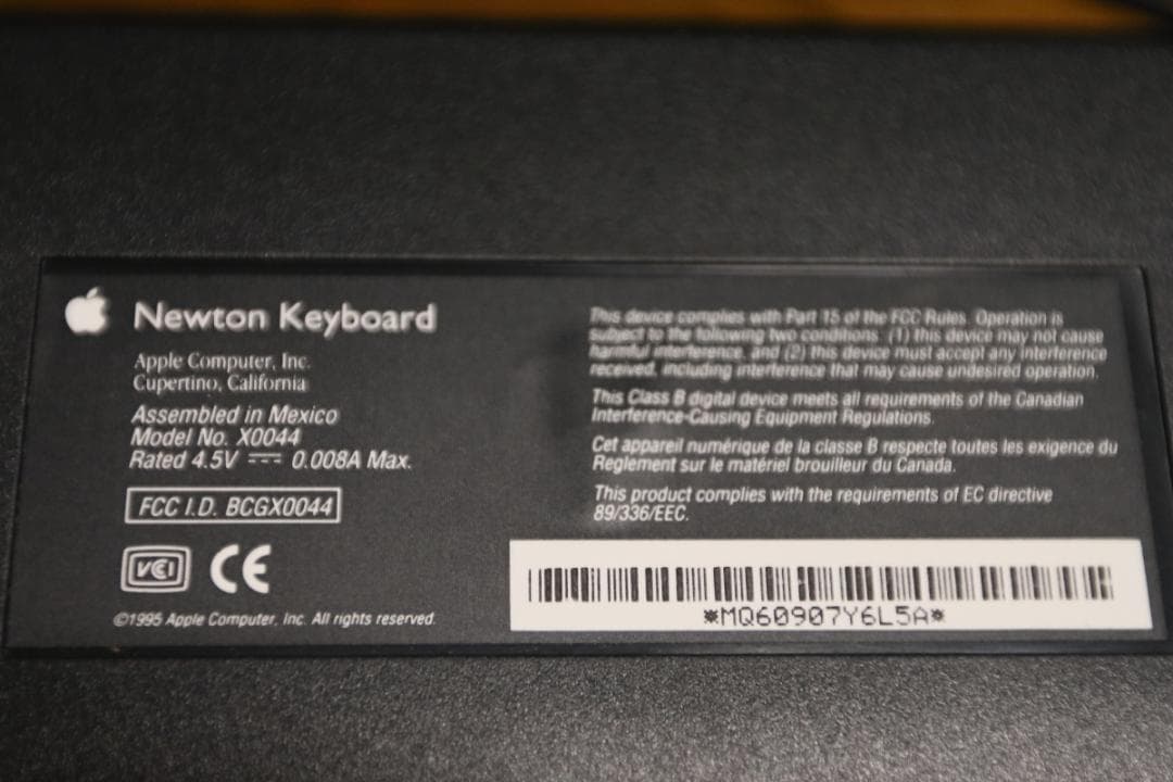 ★Apple Newton用キーボード★アップル社★ニュートン★レア