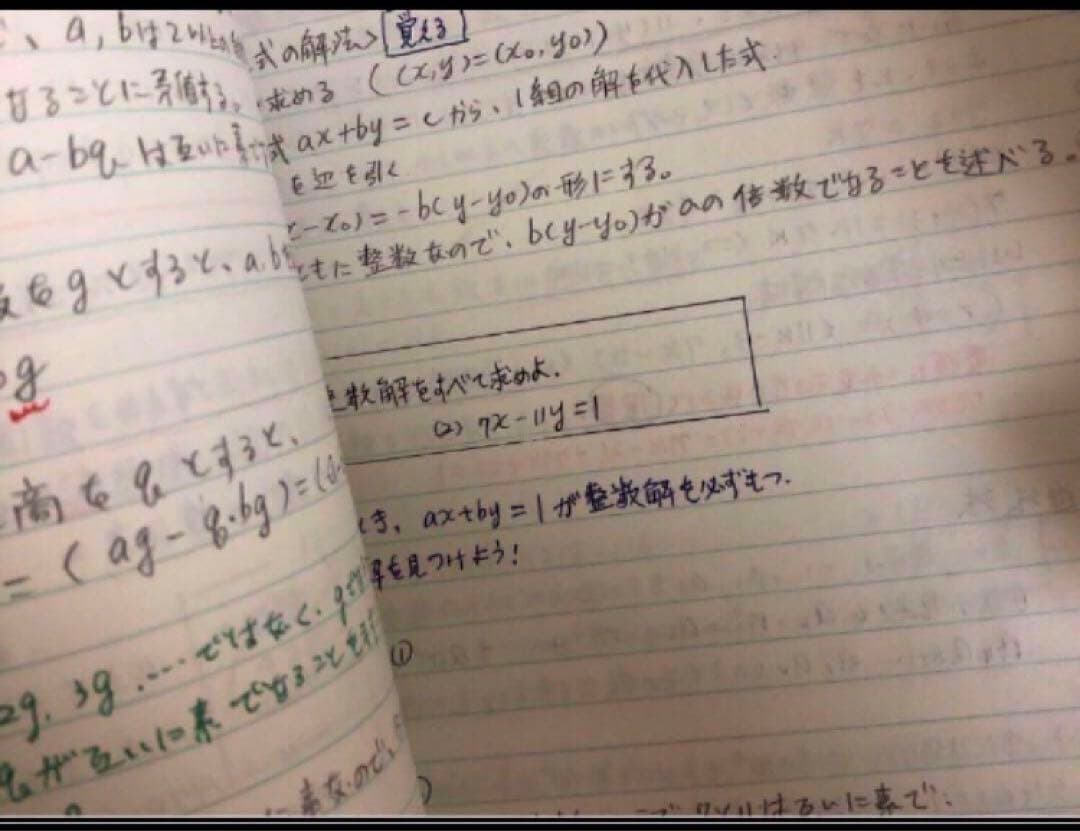 【貴重★ノート付】鉄緑会中2数学テキスト・問題集・テキスト解答・プリント類セット