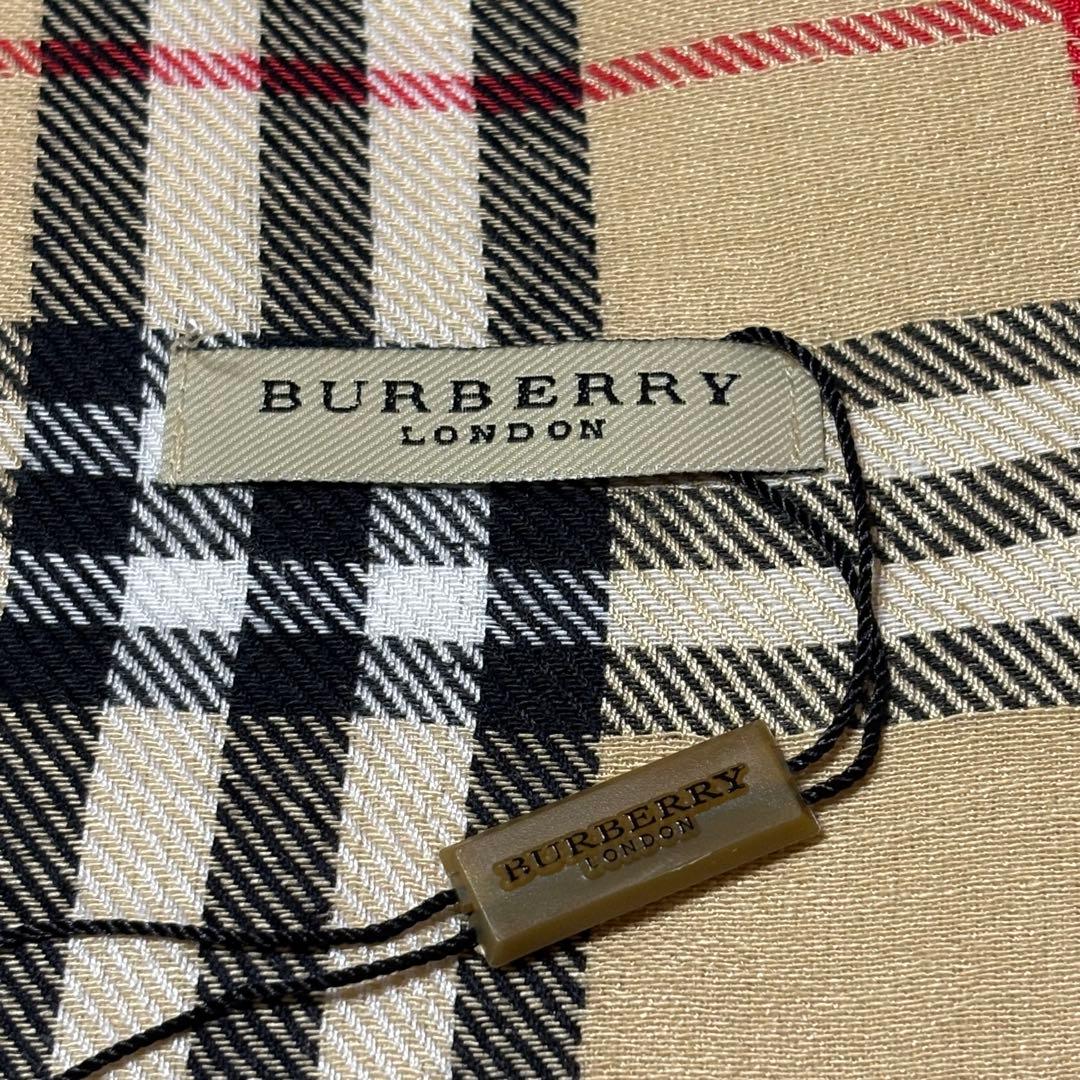 BURBERRY LONDON バーバリー大判　カシミヤ　シルク　ストール