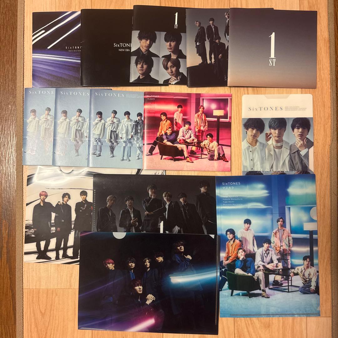 SixTONES CD、会報、カレンダー まとめ売り CD一部特典付き