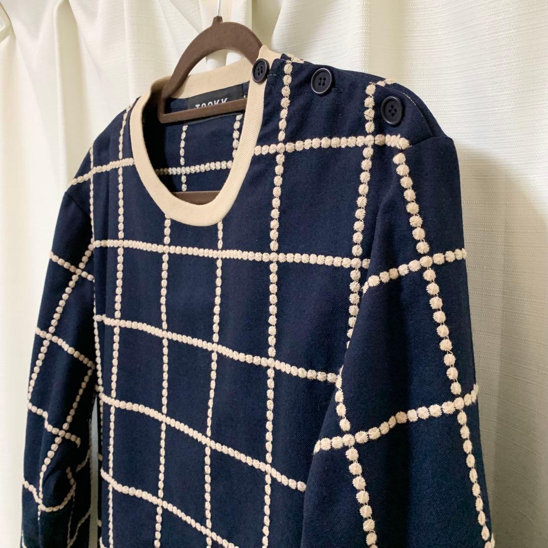【TaaKK】総刺繍 トップス【TA14AW-PO032】