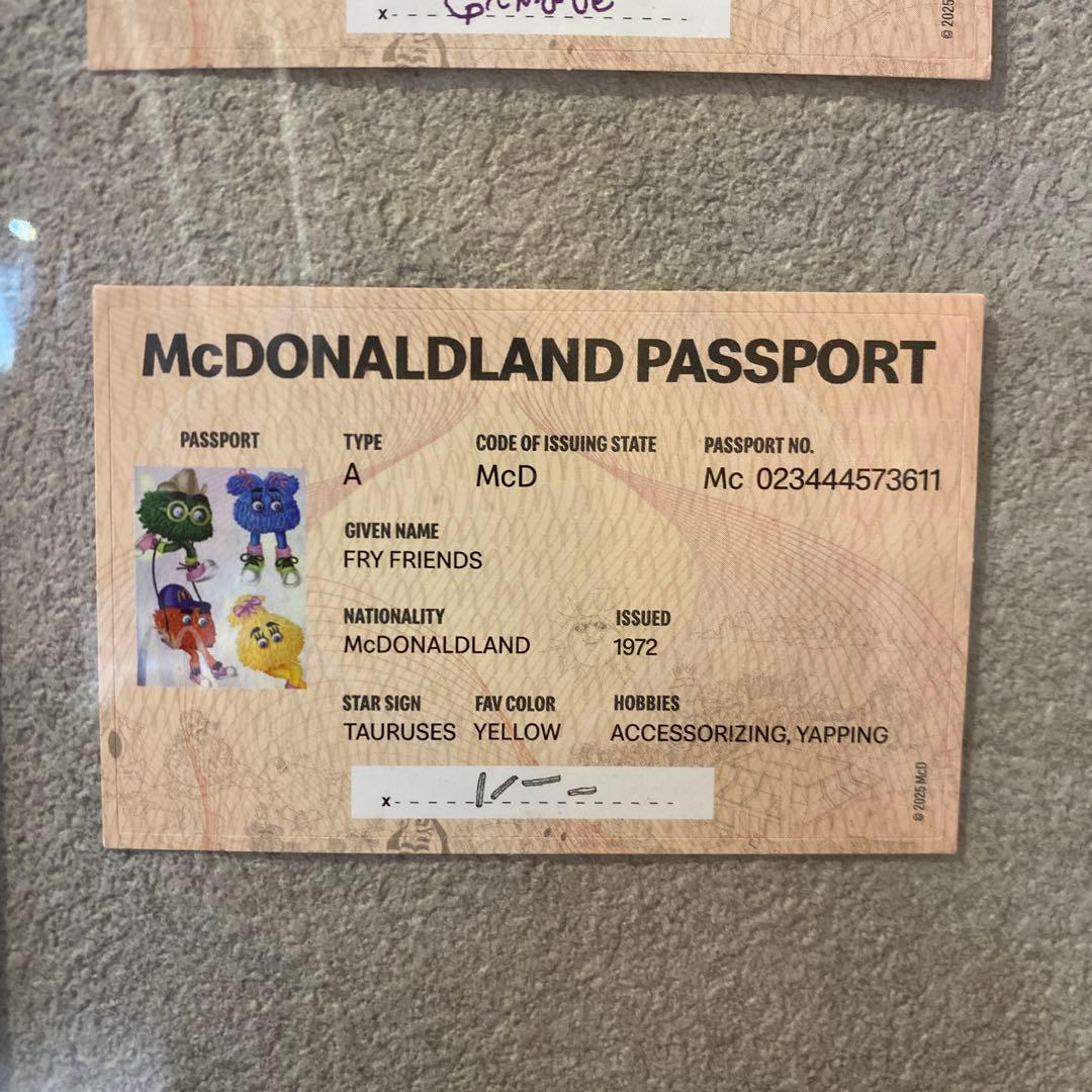 【US/AUS限定】マクドナルドランド 全6種コンプ 額装済 ドナルド グリマス