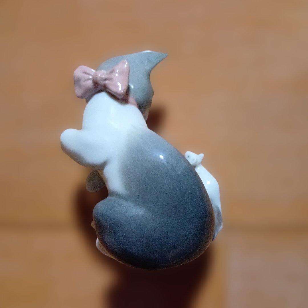 リヤドロ 驚いた仔猫ちゃん 美品