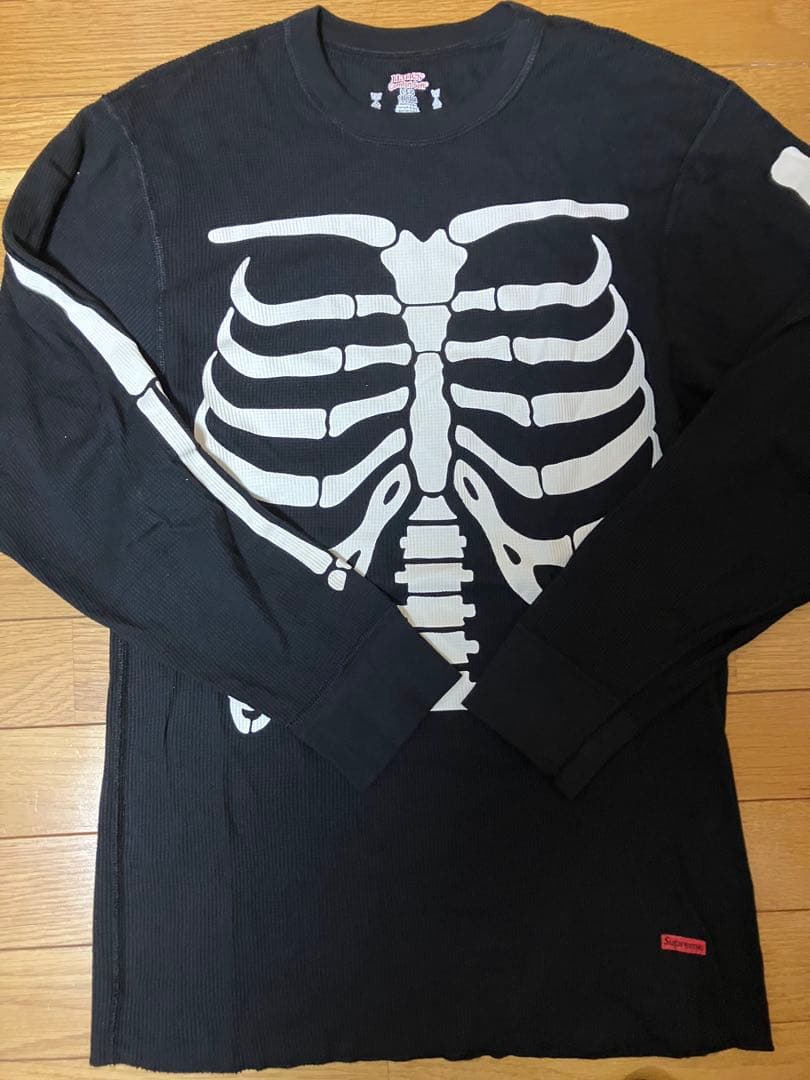 SUPREME × Hanes Bones Thermal Crew Lサイズ