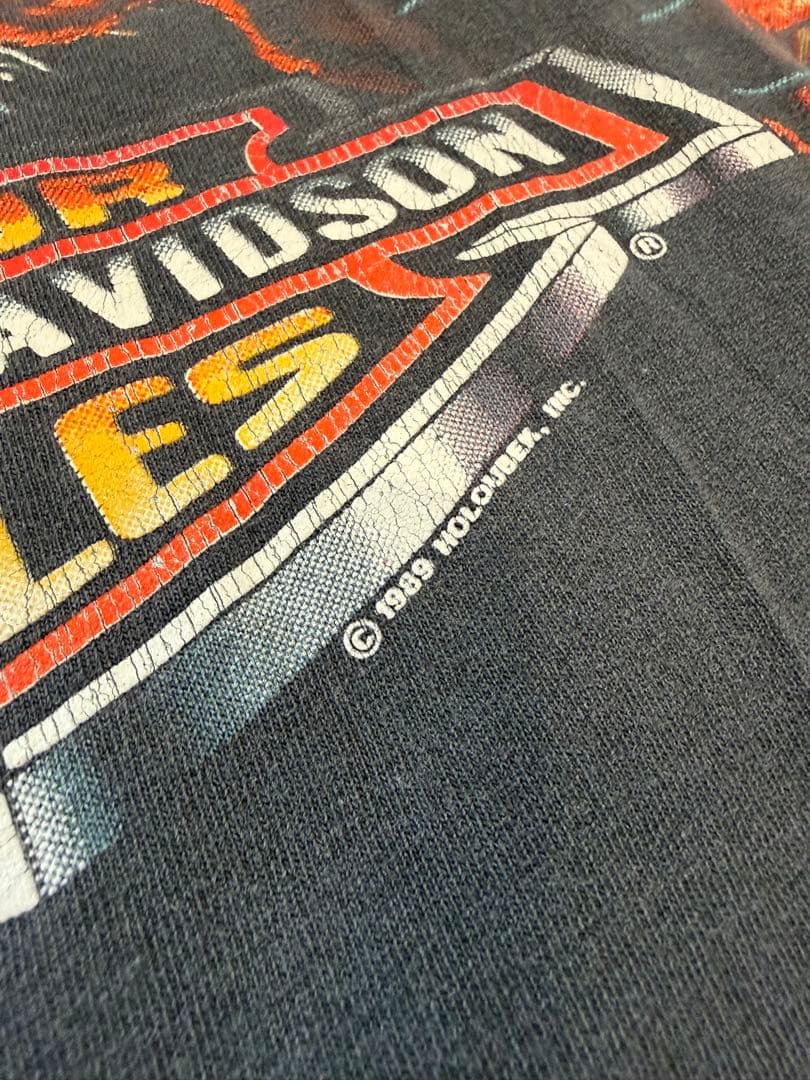 Harley-Davidson Tiger T-Shirt 1989 古着