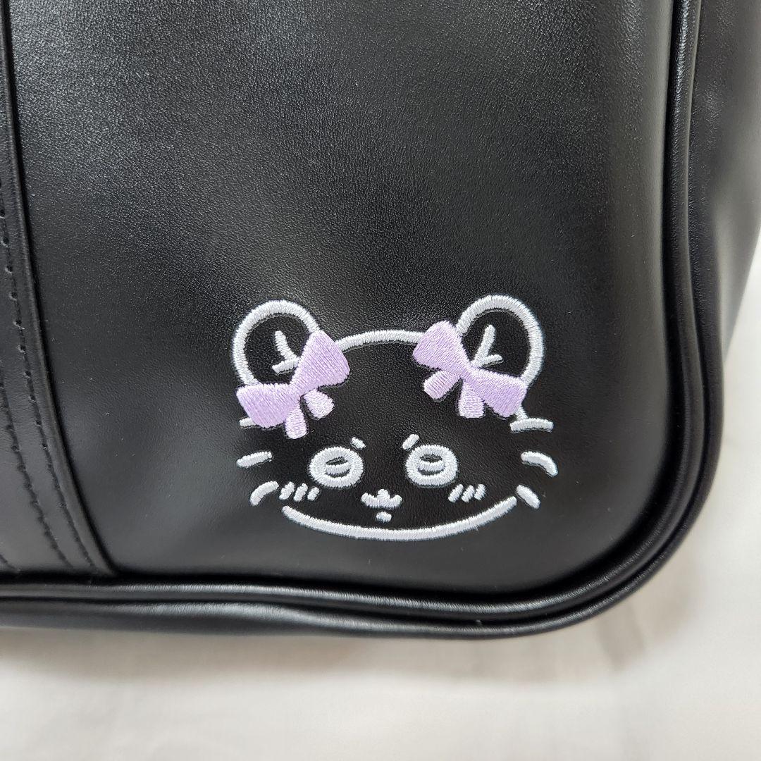 新品 ちいかわ モモンガ スクールバッグ ボストンバッグ 黒