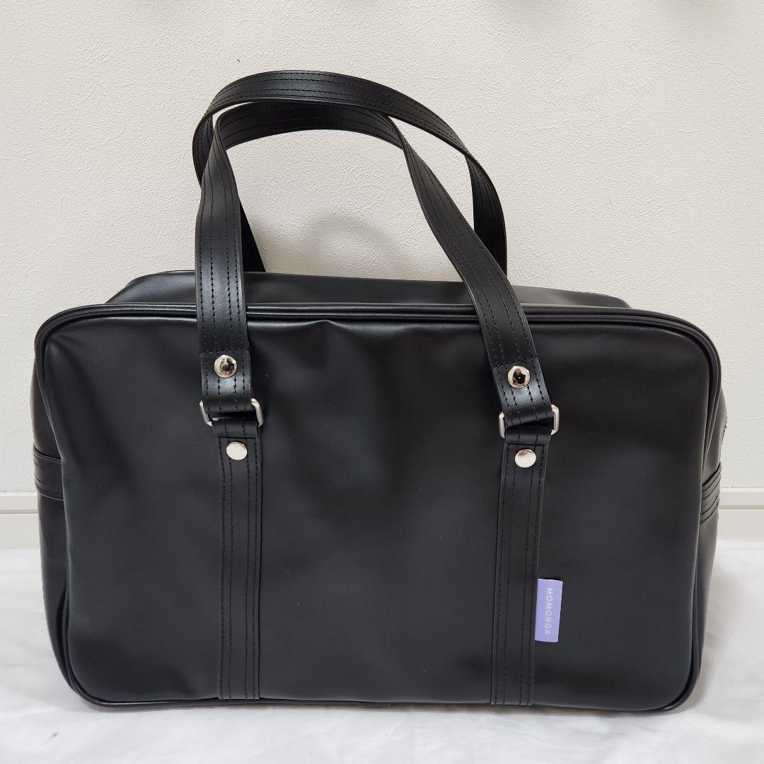 新品 ちいかわ モモンガ スクールバッグ ボストンバッグ 黒