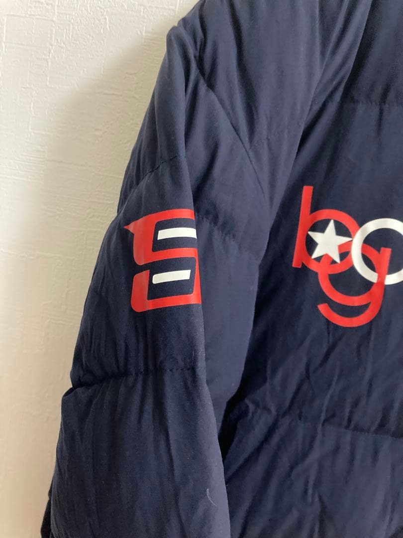 BEAMS GOLF ネイビー 中綿ウインドブレーカー　L