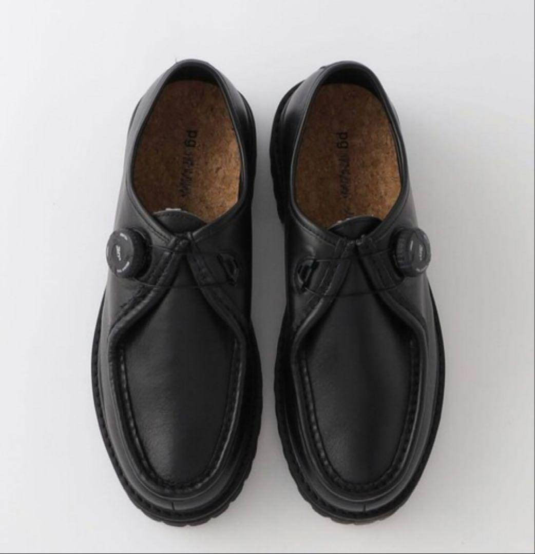 【43】PG Steven Alan KNOCK black leather