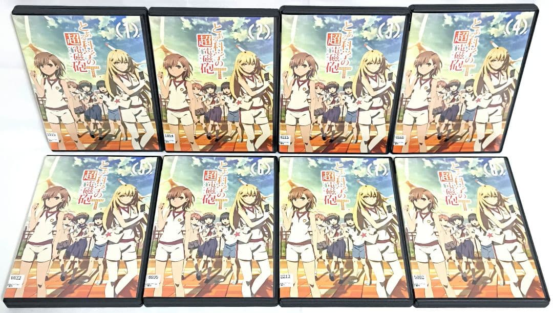 とある科学の超電磁砲/レールガン/T【1期〜3期+OVA】DVD 全30巻セット