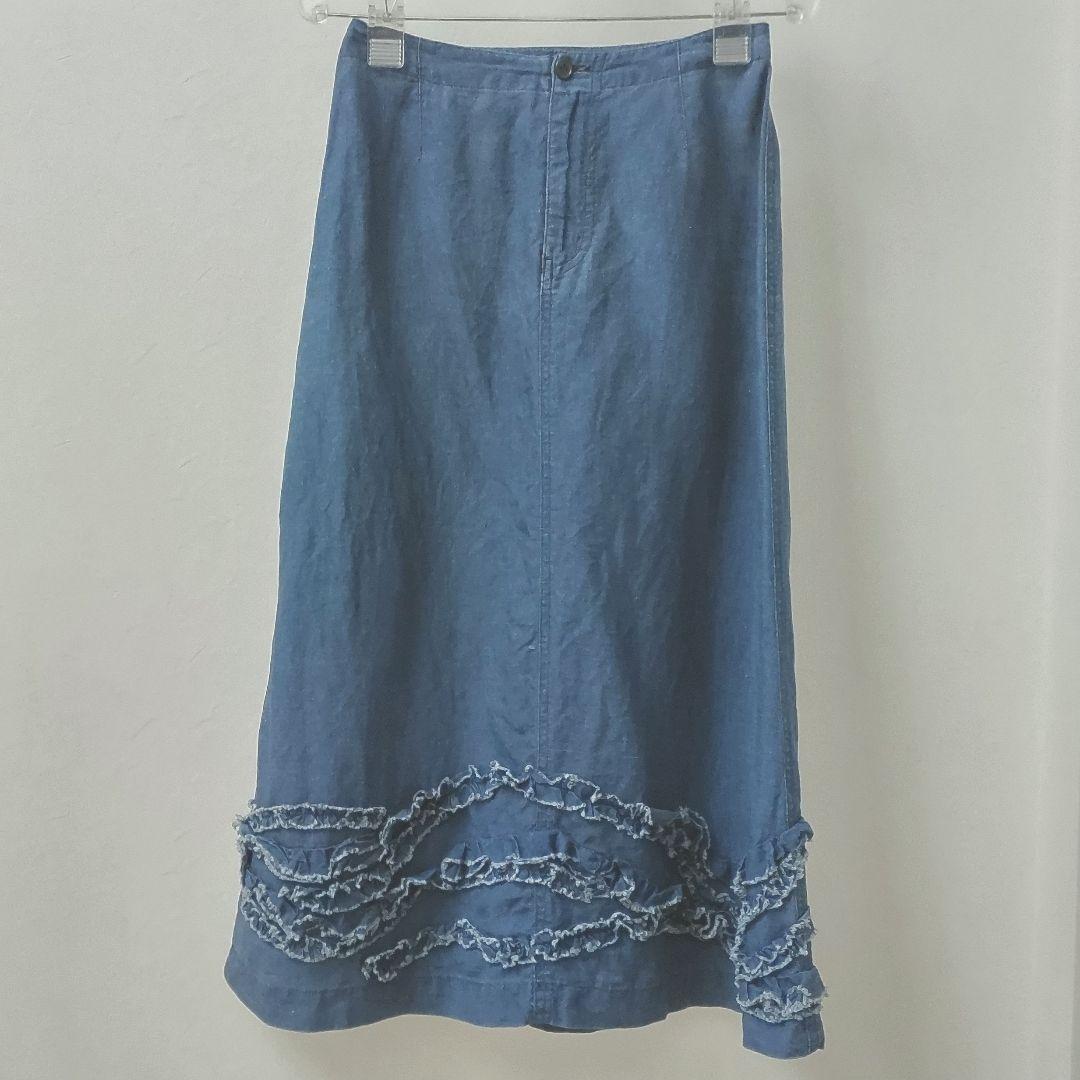 tricot COMME des GARCONS　ロングスカート　S　麻