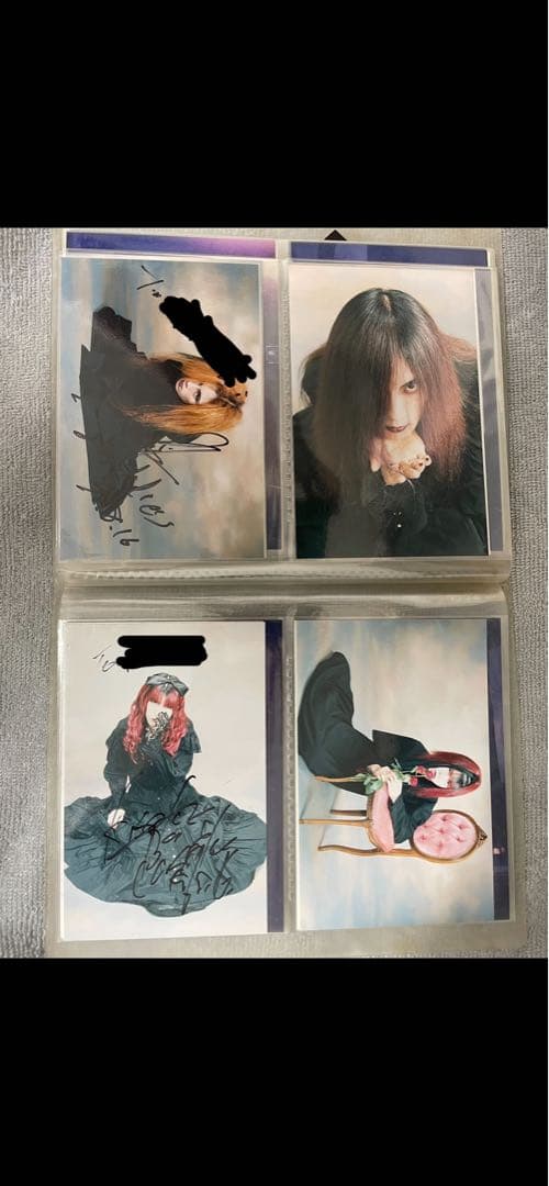 La:Sadie's 直筆サイン入り生写真LIVEフォト DIR EN GREY