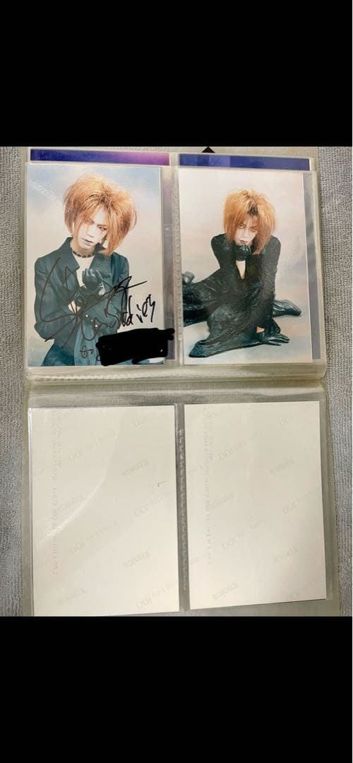 La:Sadie's 直筆サイン入り生写真LIVEフォト DIR EN GREY