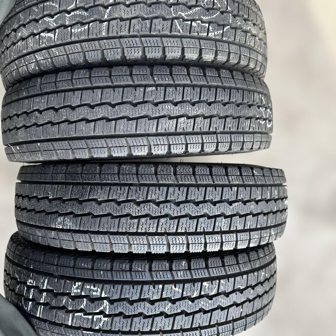 ダンロップ 145/80R12 冬用タイヤ 2022年 4本(0-52)
