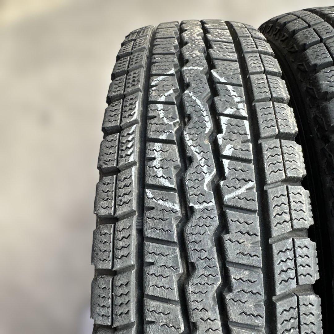 ダンロップ 145/80R12 冬用タイヤ 2022年 4本(0-52)