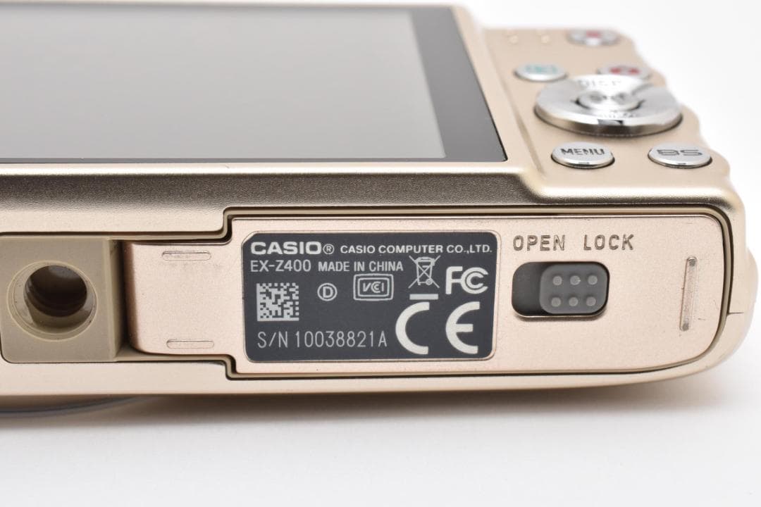 ■ 美品 ■ カシオ　CASIO EX-Z400【ゴールド】M0216#A-70