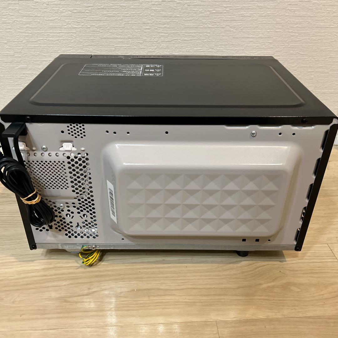 【美品】 アイリスオーヤマ 電子レンジ MO-FM1804-B 2022年製